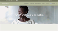 Desktop Screenshot of juanabarranco.com